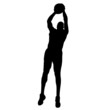 basketball player with ball