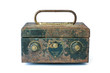 old black safe box