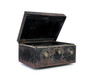 old black safe box