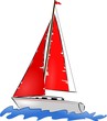 Illustration: segelschiff segelschiff