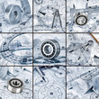 Technical drawings with the bearing