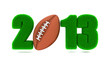 Illustration: American Football 2013. American Football 2013.