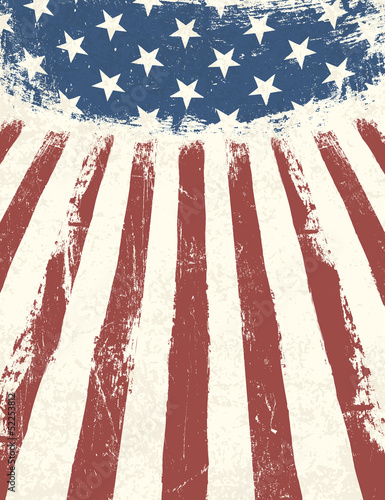 Vector: American flag themed background. Vector American flag themed background. Vector