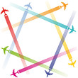 Vektor: Flugzeug Symbol Flugzeug Symbol