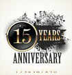 Grunge anniversary background