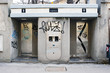 Some public toilets in the street