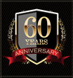 Anniversary golden label