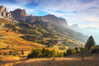 Beautiful summer landscape in the mountains