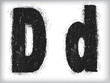 grunge letter