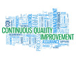 "CONTINUOUS QUALITY IMPROVEMENT" Tag Cloud (process improvement)