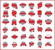 red stickers (set 2)