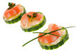 Amuse-gueule crevette et concombre