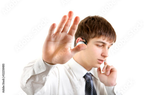 Photo: Busy Young Man Busy Young Man