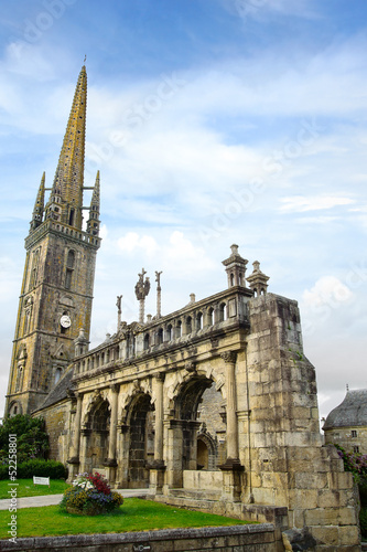 Photo: Parish Closes in Sizun. France Parish Closes in Sizun. France