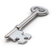 Illustration: Key with puzzle Key with puzzle