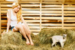 Girl With Cat