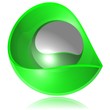 grünes Icon - Perle