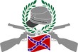 Glory of Confederacy. stencil