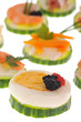 Amuse-bouche oeuf dur et oeufs de lump