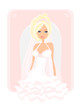 Beautiful bride card