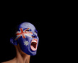 The Australian flag