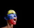 The Venezuelan flag