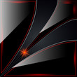 Red-black glass vector background