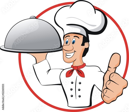 Vector: happy chef happy chef