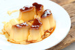 Caramel custard - pudding