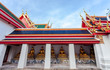 Thai temple and Buddhas, Wat Pho, Bangkok