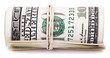 Roll of 100 US$ Bills