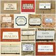 Photo: italian street collage italian street collage