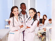 Team of doctor in hospital.