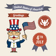 Vector: independence day independence day
