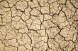 Dry cracked earth background
