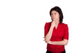 Woman thinking