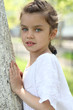 Portrait of beautiful little girl
