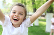 Portrait of beautiful little girl
