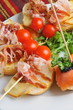 Catering snacks, appetizers or finger food / Tapas
