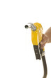 yellow gas pump