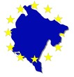 canvas print picture - Montenegro EU member