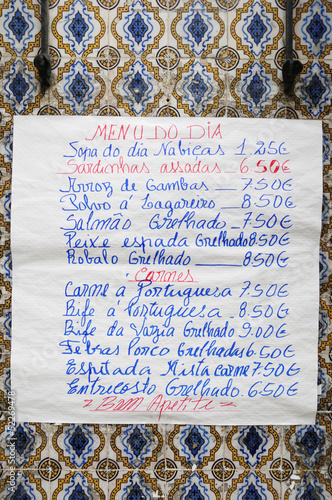Photo: Menú del día Menú del día