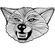 Wild wolf. Vector Graphics