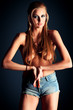 Foto: girl in jeans girl in jeans