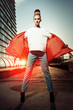 canvas print picture - street fashion