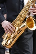 musicista con sassofano