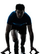 Photo: man runner running sprinter sprinting man runner running sprinter sprinting
