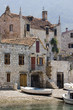 Komiza, fisherman port on the southwest of Vis island in Croatia