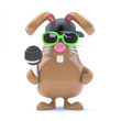 Chocolate bunny sings like an angel