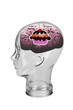 Illustration: Cupcake brain. Cupcake brain.